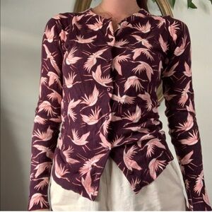 a new day Women's Purple and Pink Cardigan